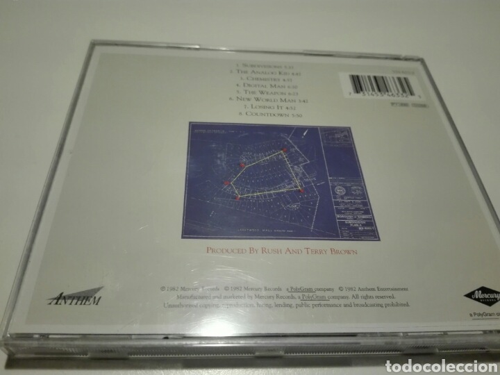 CDs de m&uacute;sica: CD RUSH. SIGNALS. ROCK PROGRESIVO. - Foto 2