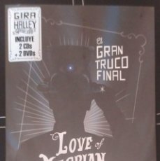CDs de Música: LOVE OF LESBIAN (EL GRAN TRUCO FINAL) BOX SET 2 CD'S + 2 DVD'S 2010 * PRECINTADO. Lote 232053920