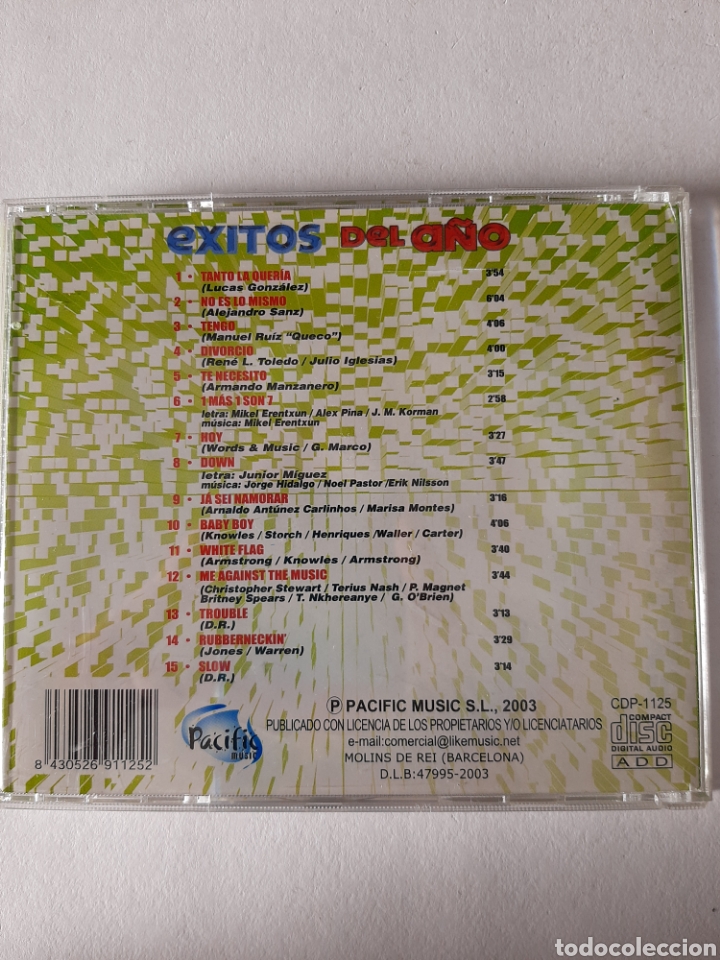 CDs de m&uacute;sica: SCD118 &eacute;xitos del oto&ntilde;o CD segunda mano - Foto 2