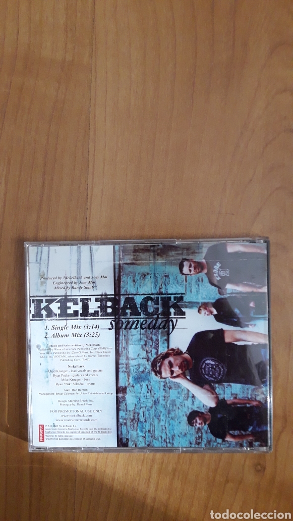 CDs de m&uacute;sica: NICKELBACK. SOMEDAY - Foto 2