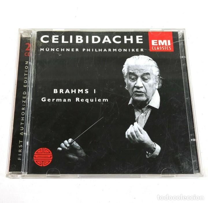 CDs de m&uacute;sica: Celibidache, Brahms I - German Requiem - 2xCD - Foto 1