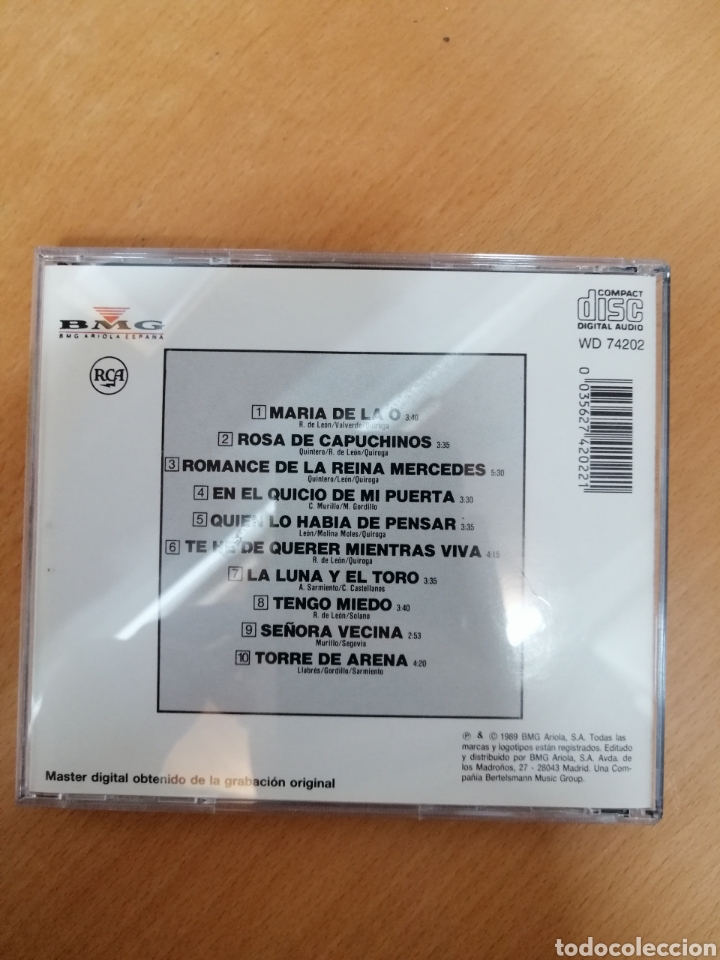 CDs de m&uacute;sica: LOTE 2 CDs MARIF&Eacute; DE TRIANA - Foto 3