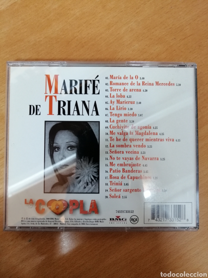 CDs de m&uacute;sica: LOTE 2 CDs MARIF&Eacute; DE TRIANA - Foto 5