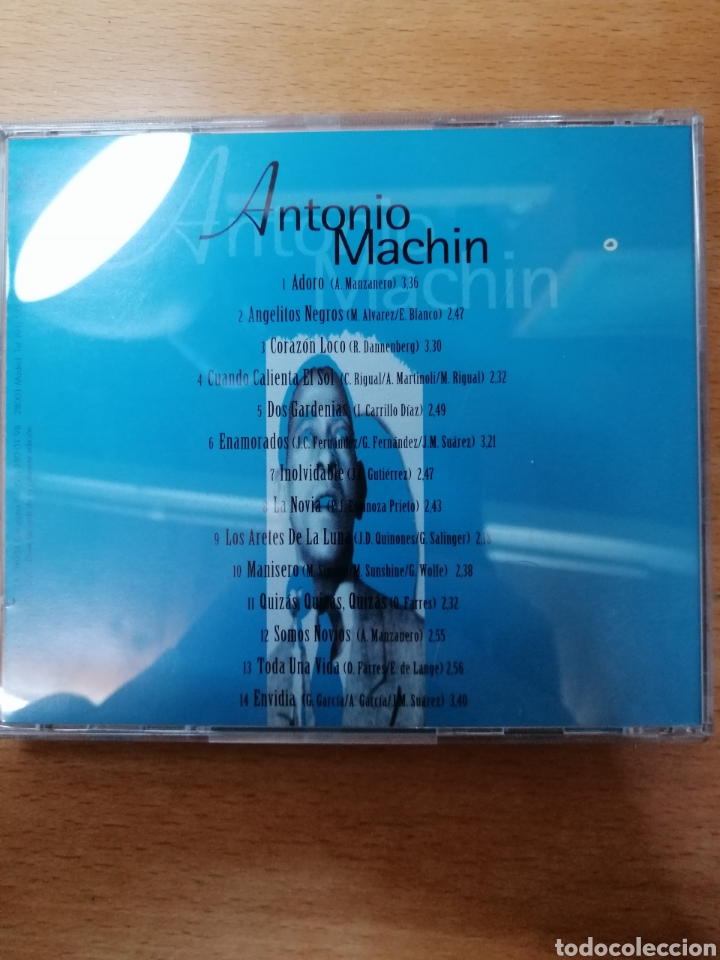 CDs de m&uacute;sica: LOTE DOS CDs ANTONIO MACHIN - Foto 3