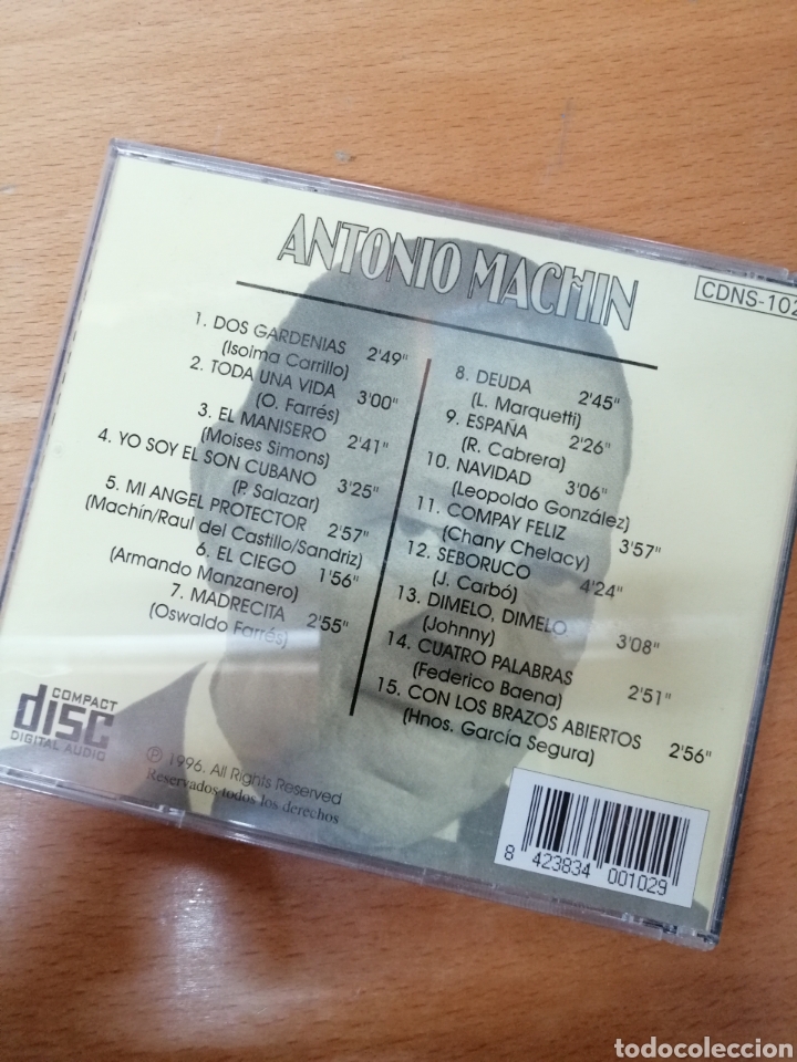 CDs de m&uacute;sica: LOTE DOS CDs ANTONIO MACHIN - Foto 5