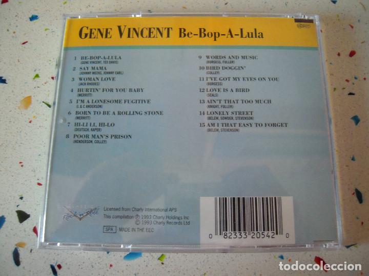CDs de m&uacute;sica: CD Gene Vincent Be-Bop-A-Lula - Foto 2