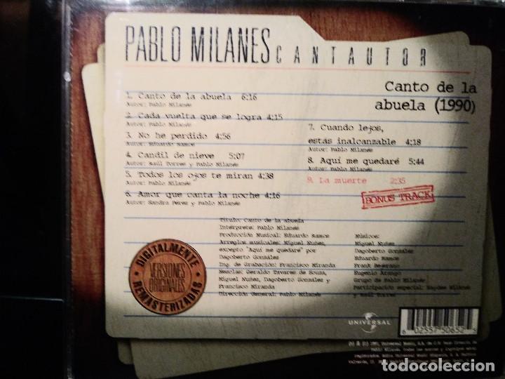 CDs de m&uacute;sica: Pablo Milanes Canto de la abuela - Foto 2