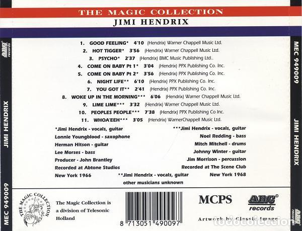 CDs de m&uacute;sica: Jimi Hendrix - The Magic Collection - CD - Foto 2