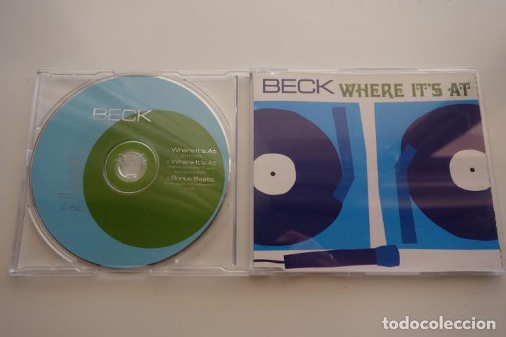 CDs de m&uacute;sica: BECK: WHERE ITS AT. CD SINGLE ORIGINAL UK. 3 TEMAS - Foto 1