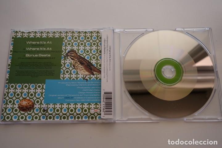 CDs de m&uacute;sica: BECK: WHERE ITS AT. CD SINGLE ORIGINAL UK. 3 TEMAS - Foto 2
