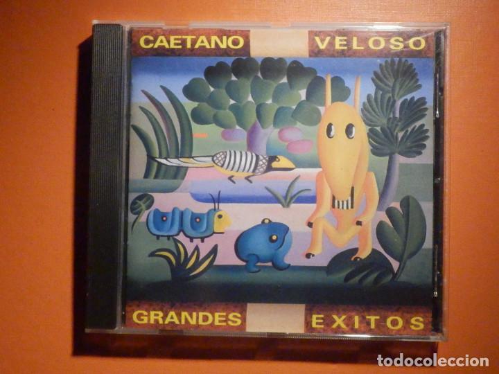 CDs de m&uacute;sica: CD - Compact Disc - Caetano Veloso - Grandes &Eacute;xitos - 1997 - Foto 1