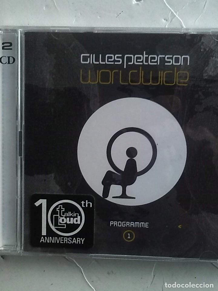 CDs de m&uacute;sica: GILLES PETERSON - WORLDWIDE PROGRAMME 1 2 CDS - Foto 1