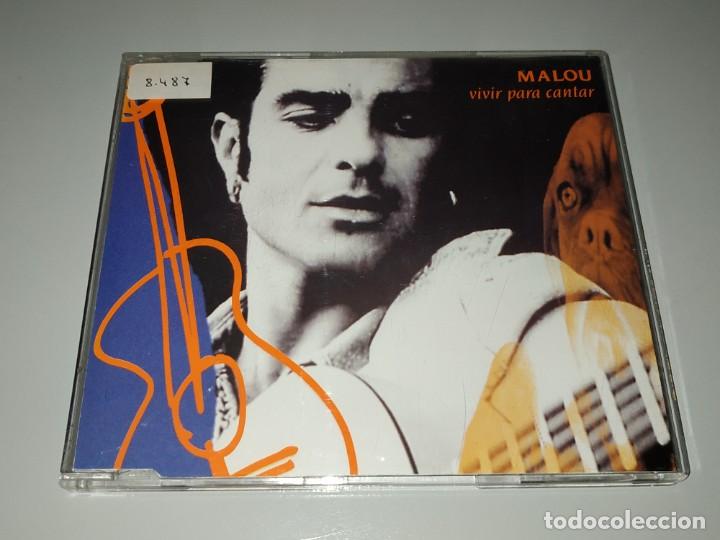 CDs de m&uacute;sica: Malou - Vivir Para Cantar (CD, Maxi) - Foto 1