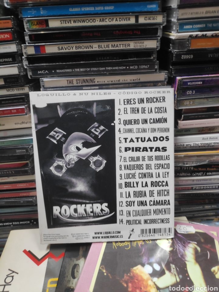 CDs de m&uacute;sica: Loquillo y nu niles c&oacute;digo rocker - Foto 2