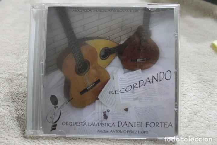 CDs de m&uacute;sica: CD RECORDANDO ORQUESTA LAUDISTICA DANIEL FORTEA - Foto 1
