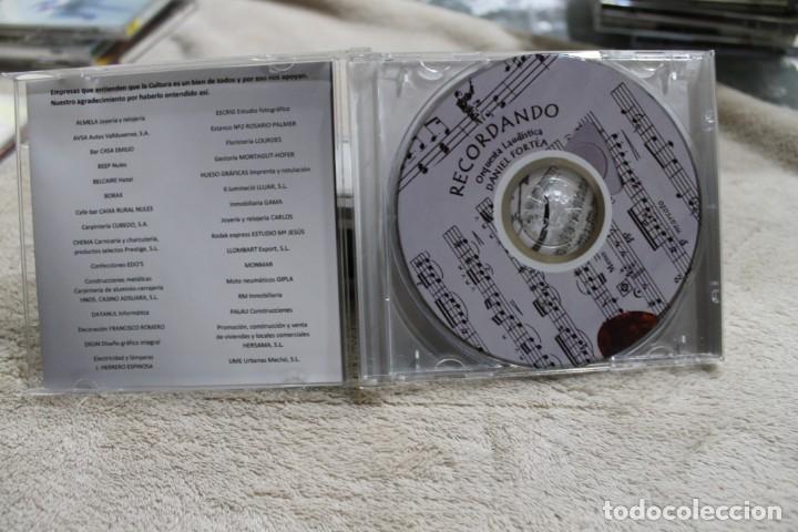 CDs de m&uacute;sica: CD RECORDANDO ORQUESTA LAUDISTICA DANIEL FORTEA - Foto 2