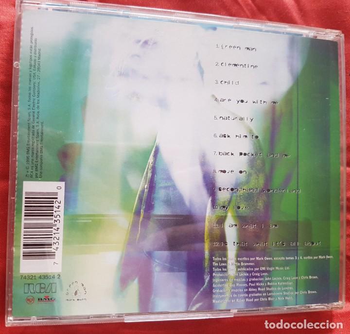 CDs de m&uacute;sica: Mark Owen de take that cd Green Man 1996 - Foto 2