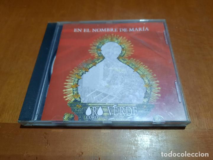 CDs de M&uacute;sica: EN EL NOMBRE DE MARIA. ORO VERDE. CORO. CD EN BUEN ESTADO CON 9 TEMAS.