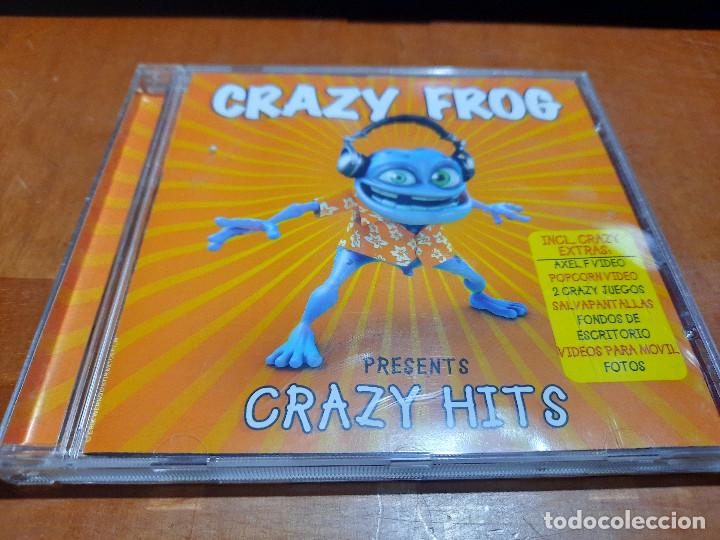 CDs de m&uacute;sica: CRAZY FROG. CRAZY HITS. CD EN BUEN ESTADO - Foto 1