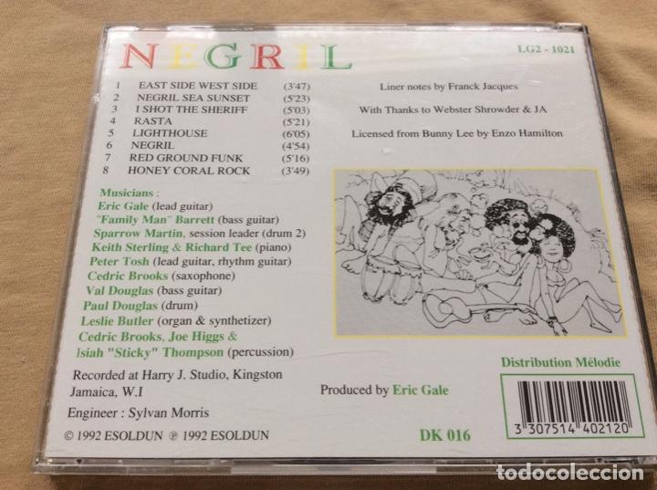 CDs de Música: Negril. Eric Gale. Cedric Brooks, Richard tee. Peter Tosh, Family Mañana Barrett. Joe Higgs. Ed 1992 - Foto 2 - 232560700