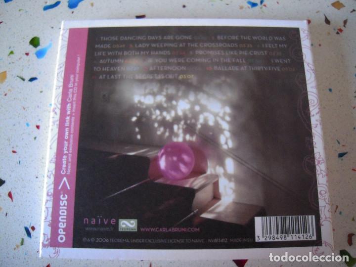 CDs de m&uacute;sica: CD No Promises Carla Bruni - Foto 4