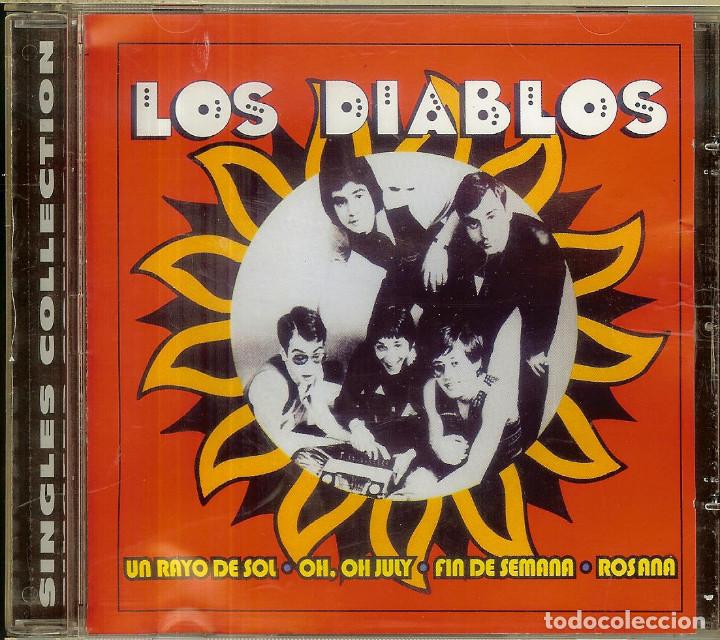 CDs de m&uacute;sica: CD - LOS DIABLOS - SINGLES COLLECTION - Foto 1