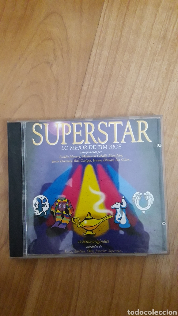 CDs de m&uacute;sica: BSO SUPERSTAR. LO MEJOR DE TIM RICE - Foto 1