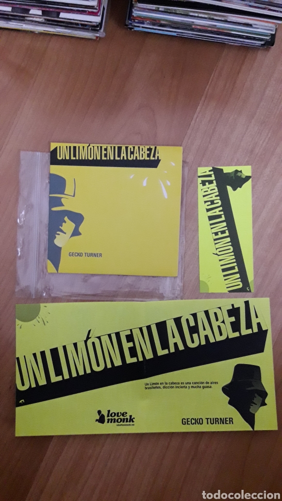 CD di Musica: PACK PROMOCIONAL UN LIM&Oacute;N EN LA CABEZA. GECKO TURNER