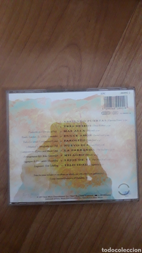 CDs de m&uacute;sica: GLORIAN ESTEFAN. ABRIENDO PUERTAS - Foto 2