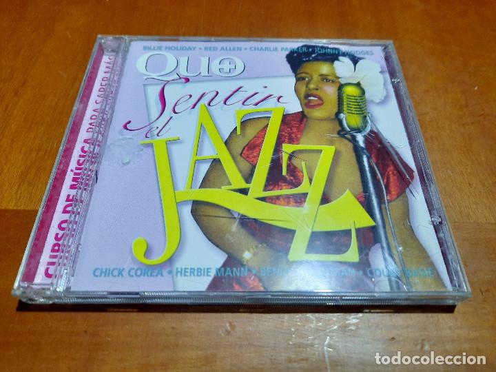 Music CDs: QUO+ SENTIR EL JAZZ. 2 CDS RECOPILATORIOS EN BUEN ESTADO.