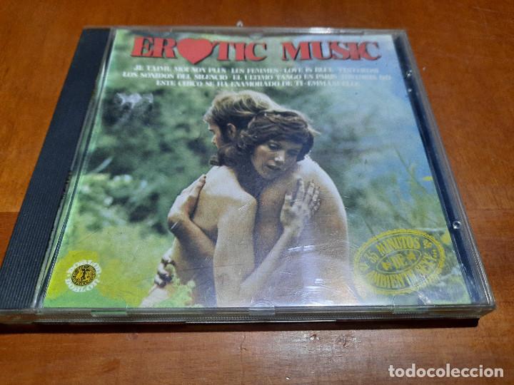Musik-CDs: EROTIC MUSIC. CD EN BUEN ESTADO CON 10 TEMAS. RECOPILATORIO