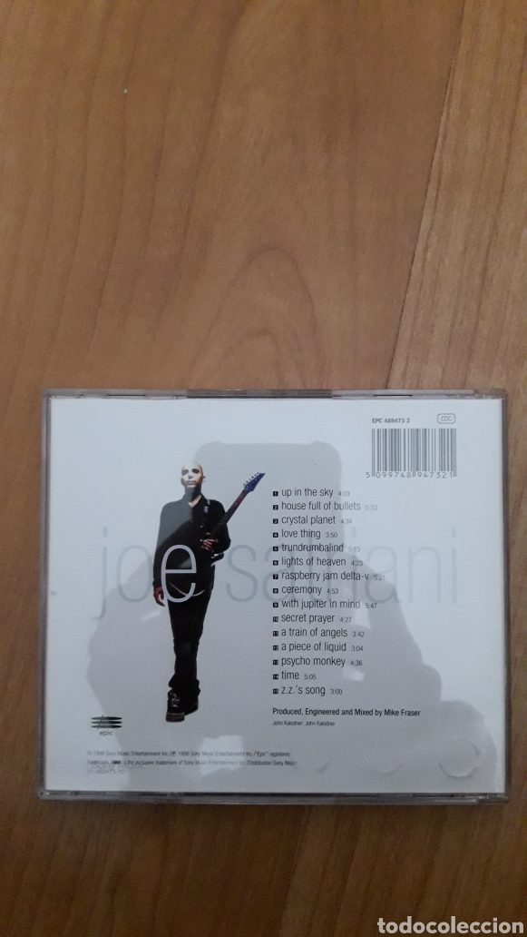 CDs de m&uacute;sica: JOE SATRIANI. CRYSTAL PLANET - Foto 2