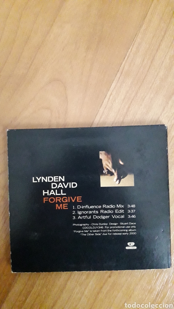 CDs de m&uacute;sica: LYNDEN DAVID HALL. FORGIVE ME - Foto 2