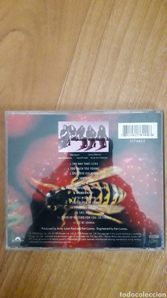 CDs de m&uacute;sica: LITTLE ANGELS. JAM - Foto 2