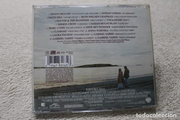 CDs de m&uacute;sica: BSO CD MESSAGE IN A BOTTLE MENSAJE EN UNA BOTELLA - Foto 3