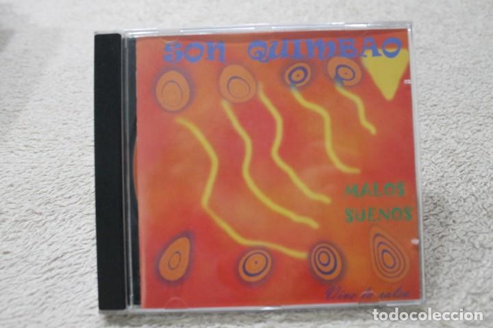 CDs de m&uacute;sica: CD SON QUIMBAO MALOS SUE&Ntilde;OSVIVE LA SALSA - Foto 1