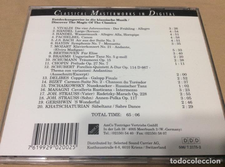 CDs de m&uacute;sica: CLASSICAL MASTERWORKS IN DIGITAL - Foto 2