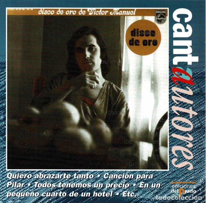 CDs de m&uacute;sica: V&iacute;ctor Manuel - Disco de Oro. CD - Foto 1