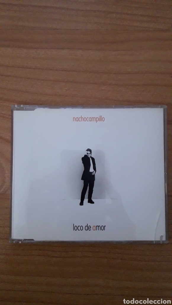 CDs de m&uacute;sica: NACHO CAMPILLO. LOCO DE AMOR - Foto 1