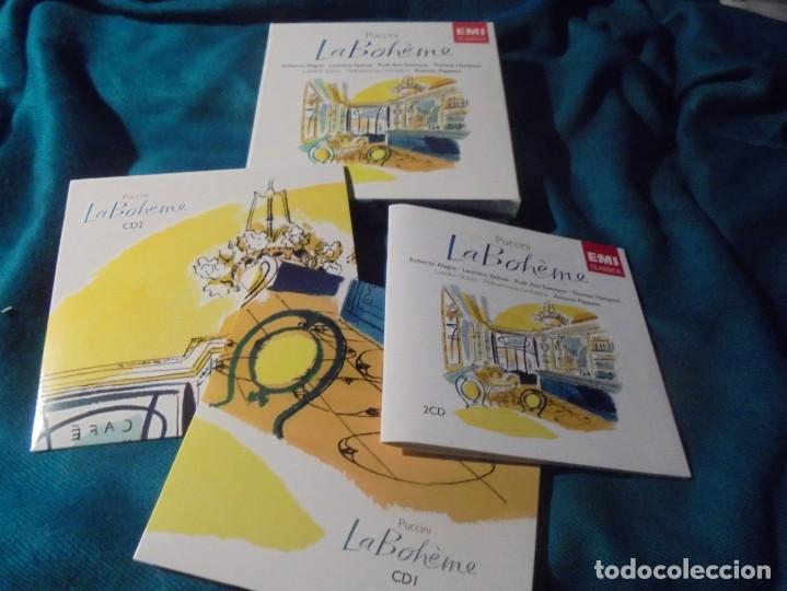 CDs de m&uacute;sica: PUCCINI. LA BOHEME. CAJA CON 2 CD&acute;S + LIBRETO IMPECABLE (#) - Foto 1