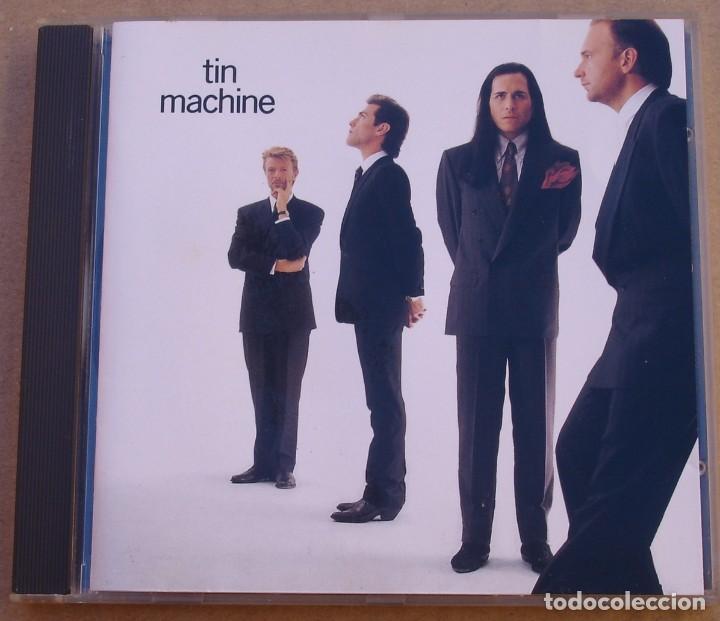 CDs de m&uacute;sica: TIN MACHINE - TIN MACHINE (CD) 1989 - AUSTRIA - 14 TEMAS - Foto 1