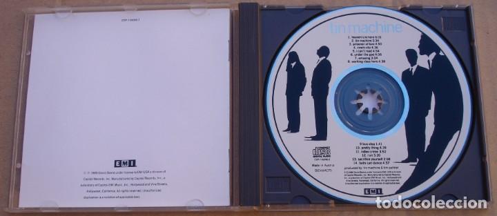 CDs de m&uacute;sica: TIN MACHINE - TIN MACHINE (CD) 1989 - AUSTRIA - 14 TEMAS - Foto 2