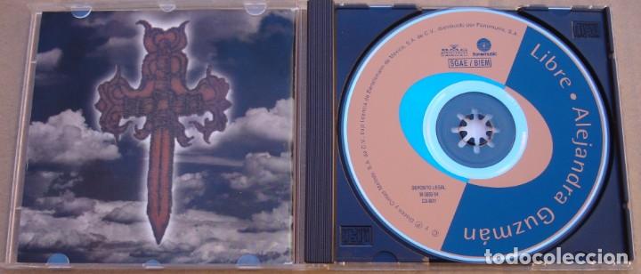 CDs de m&uacute;sica: ALEJANDRA GUZMAN - LIBRE (CD) 1994 - 11 TEMAS - Foto 2