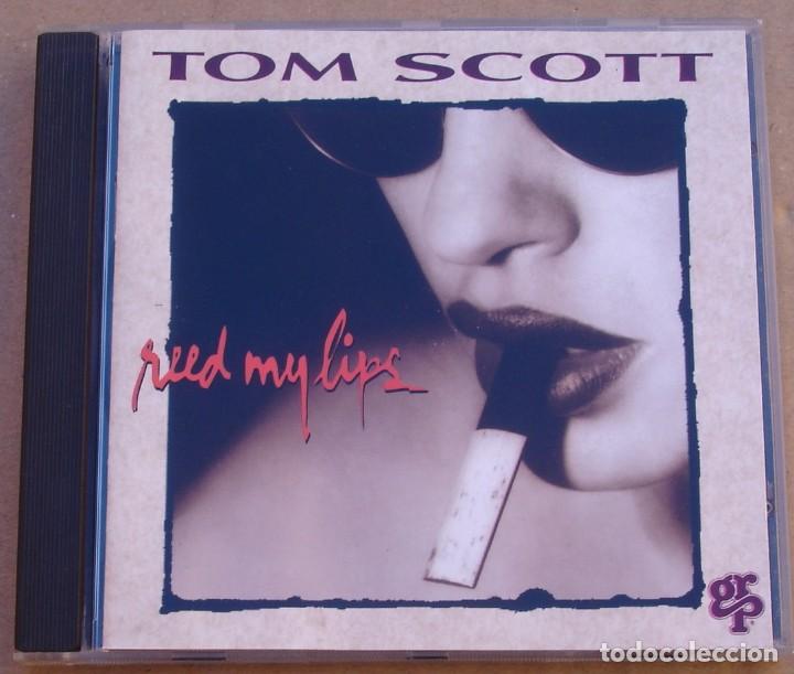 CDs de m&uacute;sica: TOM SCOTT - REED MY LIPS (CD) 1994 - 10 TEMAS - Foto 1