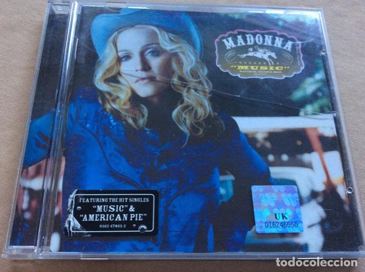 CDs de m&uacute;sica: MADONNA - MUSIC - 2000. - Foto 1