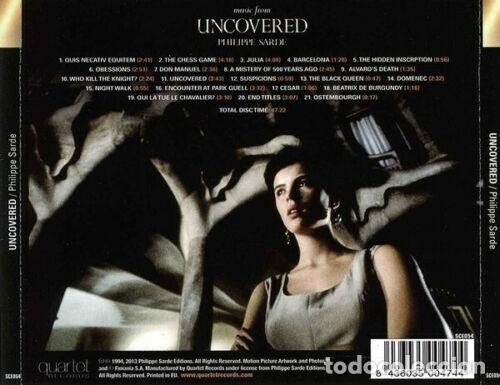 CDs de m&uacute;sica: Philippe Sarde - UNCOVERED - BSO CD - PRECINTADO - Foto 2