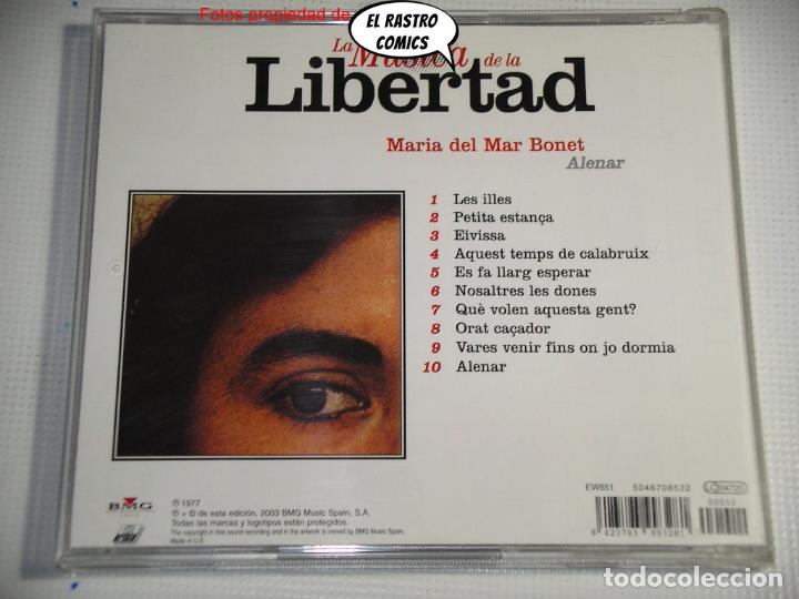 CDs de m&uacute;sica: Mar&iacute;a del Mar Bonet, Alenar, CD - Foto 2