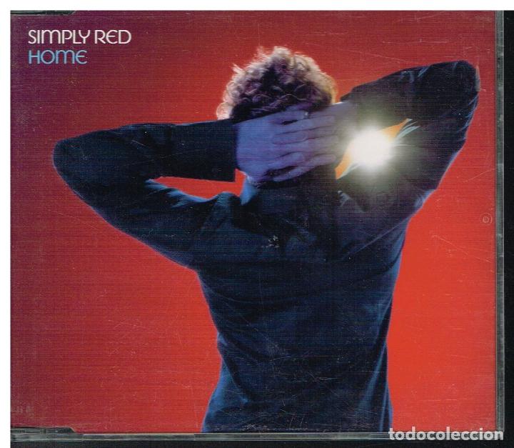 CDs de m&uacute;sica: SIMPLY RED - HOME - CD SINGLE 2004 - CAJA PL&Aacute;STICO - Foto 1