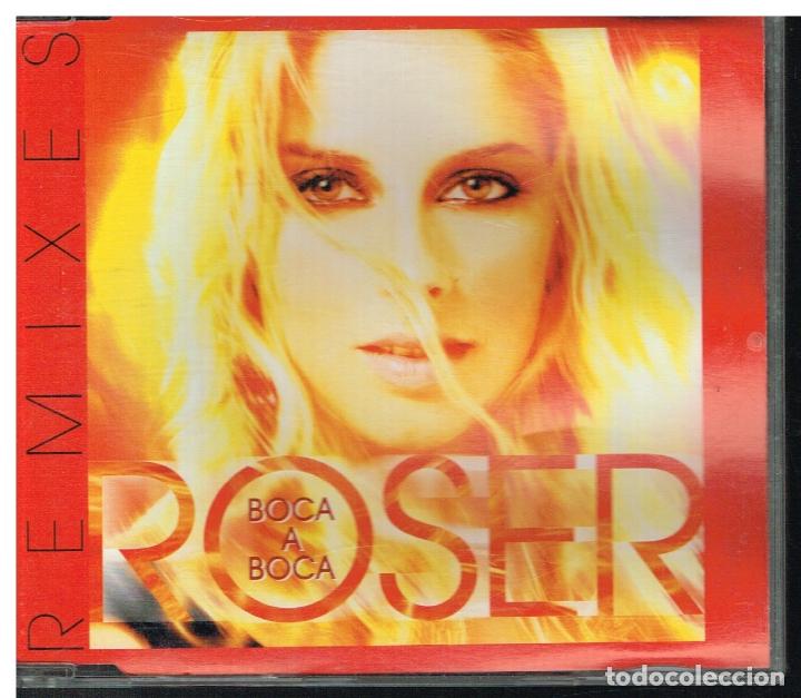 CDs de m&uacute;sica: ROSER - BOCA A BOCA. REMIXES - CD SINGLE 2004 - CAJA PL&Aacute;STICO - Foto 1