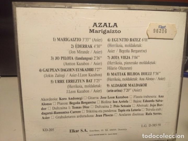CDs de m&uacute;sica: CD AZALA - MARIGAIZTO - Foto 2